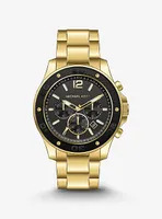 Oversized Nolan Gold-Tone Watch