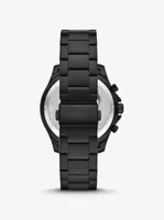 Oversized Nolan Black-Tone Watch