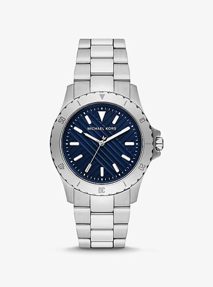 Slim Everest Silver-Tone Watch