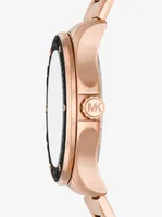 Oversized Nolan Rose Gold-Tone Watch