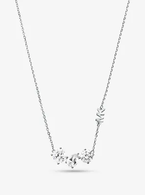 Sterling Silver Stone Necklace
