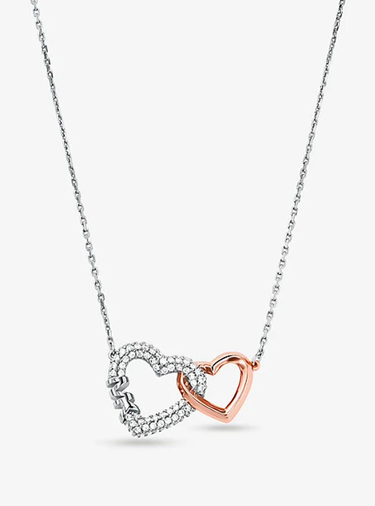 MICHAEL KORS 14CT ROSE GOLD ON STERLING SILVER NECKLACE  Jewelry from  Adams Jewellers Limited UK