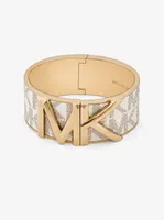 Fulton Gold-Tone Logo Bangle