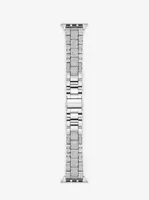 Pavé Silver-Tone Strap For Apple Watch®