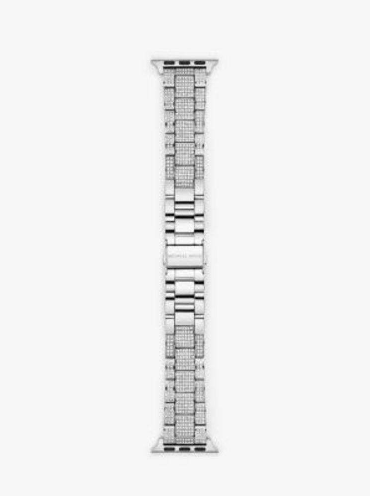 Pavé Silver-Tone Strap For Apple Watch®