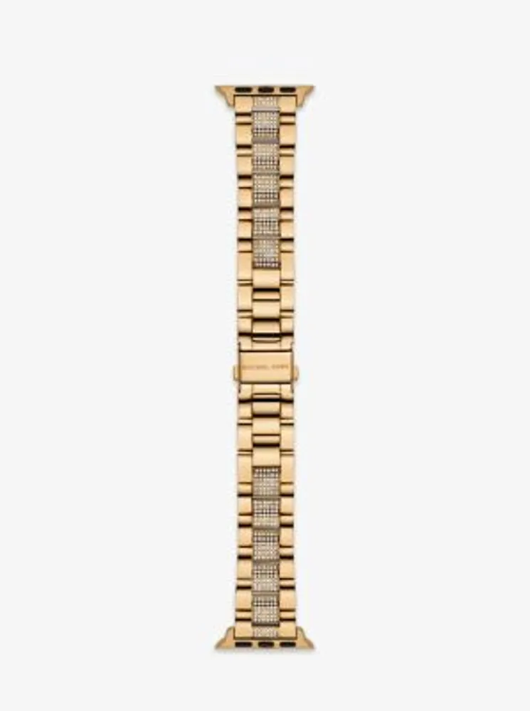 Pavé Gold-Tone Strap For Apple Watch®