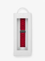 Bracelet en acier inoxydable rouge pour Apple Watch®