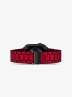 Bracelet en acier inoxydable rouge pour Apple Watch®