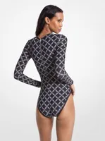 Empire Logo Print Rash Guard