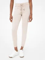 Pantalon de jogging en tricot
