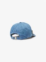 Embellished Denim Baseball Hat