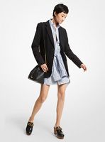 Stretch Wool Boyfriend Blazer