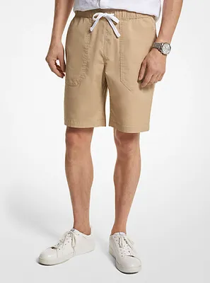 Stretch Cotton Shorts