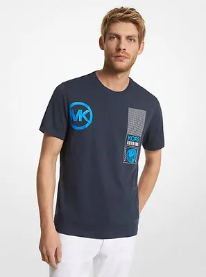 T-shirt en coton à logo graphique