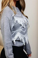 fringe sweater