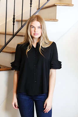 raylan ruffle blouse