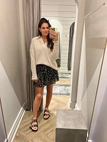 zoe relaxed polo sweater