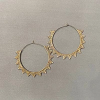 kona hoop earrings