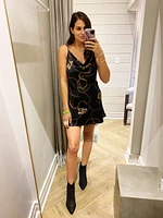 celine black chains