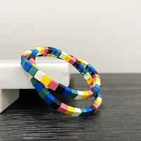 mini block bracelet