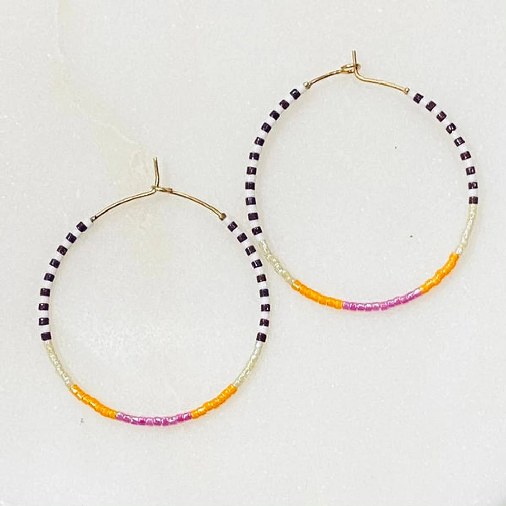 baja hoop earrings