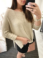 carly crew neck sweater