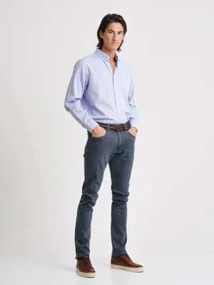 Calças Jeans Slim Fit Cinzento