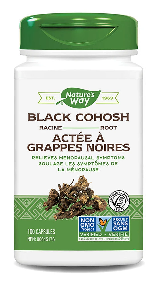 NATURE'S WAY Black Cohosh Root (100 caps)