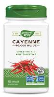NATURE'S WAY Cayenne (40,000 HU - 100 veg caps)