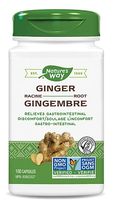 NATURE'S WAY Ginger Root (100 caps)
