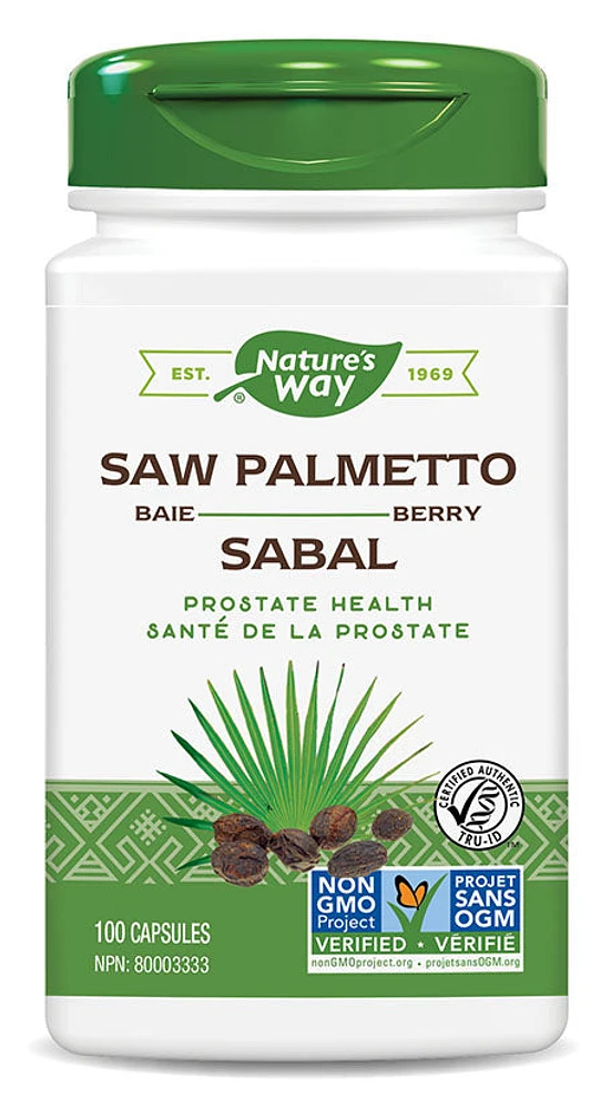 NATURE'S WAY Saw Palmetto Berry (100 caps)