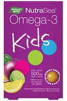 NUTRASEA Omega-3 Kids Gummy Chews (Tropical Citrus - 30 chews)