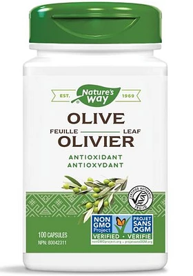 NATURE'S WAY Olive Leaf (100 caps)