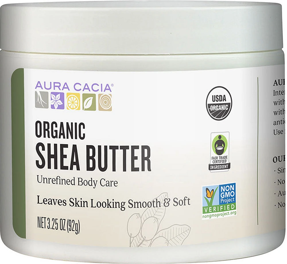 AURA CACIA Organic Shea Butter (96 ml)