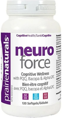 PRAIRIE NATURALS Neuro Force (120 sgels)