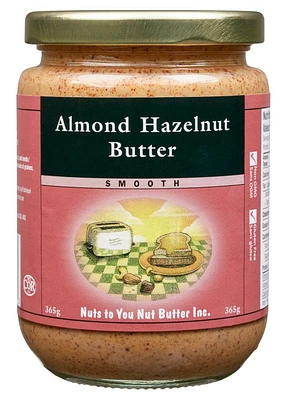 NUTS TO YOU Almond Hazelnut (Smooth - 365 gr)