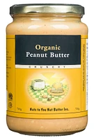 NUTS TO YOU Organic Peanut Butter Crunchy ( gr