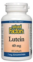 NATURAL FACTORS Lutein (40 mg - 60 sgels)