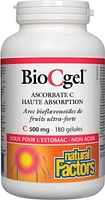 NATURAL FACTORS BioCgel  (500 mg - 180 sgels)