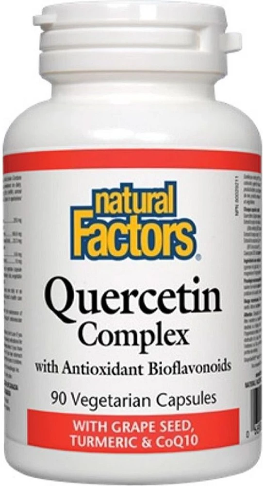 NATURAL FACTORS Quercetin Complex (90 veg caps)