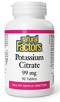NATURAL FACTORS Potassium Citrate (99 mg - 90 tabs)