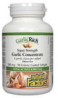 NATURAL FACTORS GarlicRich (500 mg - 90 sgels)