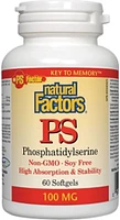 NATURAL FACTORS PS  (100 mg - 60 sgels)
