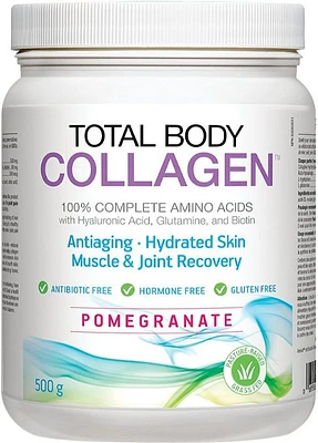 NATURAL FACTORS Total Body Collagen (Pomegranate - 500 gr)