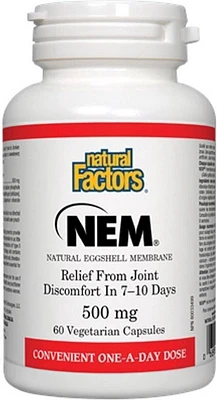 NATURAL FACTORS Nem (60 veg caps)