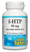NATURAL FACTORS 5-HTP (50 mg - 60 caplets)