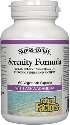 NATURAL FACTORS STRESS RELAX Serenity Formula (60 v-caps)