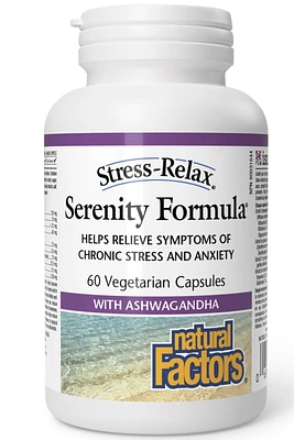 NATURAL FACTORS STRESS RELAX Serenity Formula ( v-caps