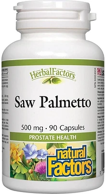 HERBAL FACTORS Saw Palmetto (500 mg - 90 caps)