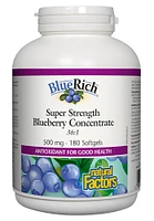 BlueRich Super Strength Blueberry Concentrate (500 mg - 180 caps)
